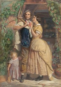 The Sinews of Old England by George Elgar Hicks