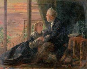Evening Tales by George Elgar Hicks