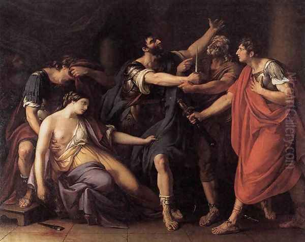 The Oath of Brutus 1763-64 by Gavin Hamilton