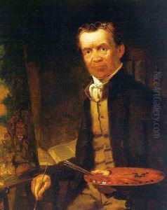Portrait of Edward Hicks 1850-52 by Thomas Hicks