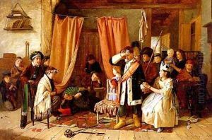 The Play Scene in Hamlet by Charles Hunt