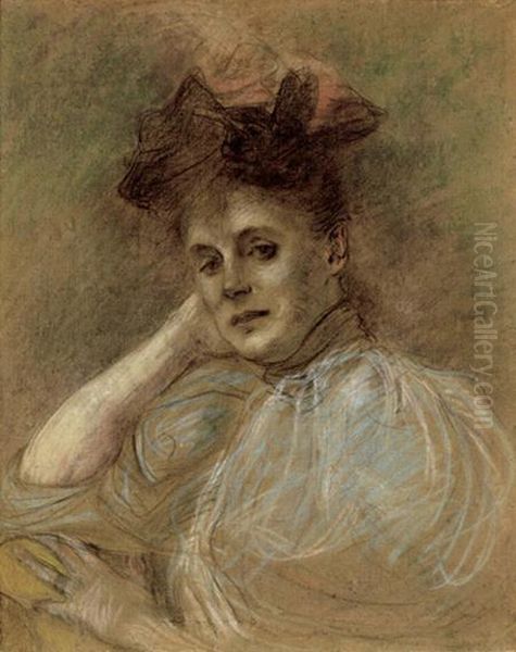 Portrait De Catherine Lemoine - view 1