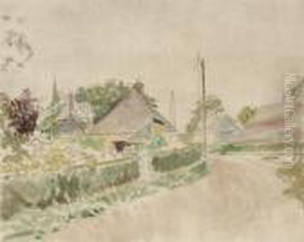 Vue D'un Village Normand - view 1