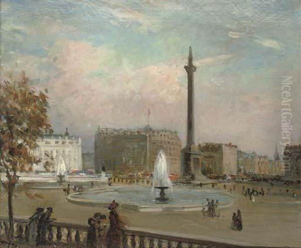 Trafalgar Square - view 1