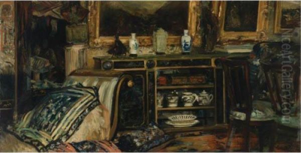 The Artist's Salon At Auteuil - view 1