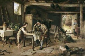 A game of draughts