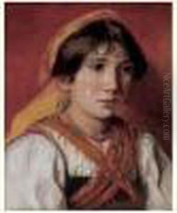 Portrait De Jeune Napolitaine Portrait De Jeune Napolitaine