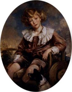 Portrait Of Antonin De Mun As A Young Boy Portrait Of Antonin De Mun As A Young Boy