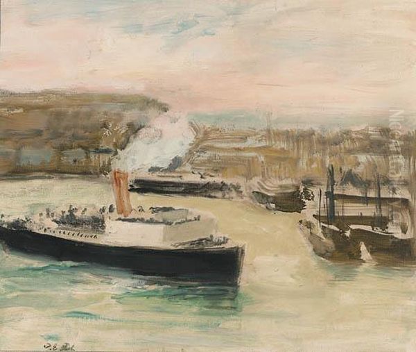 Arrival Of The Pacquet Boat, Dieppe - view 1
