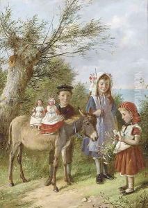 Dollies on a donkey