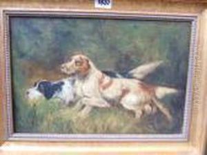 English Setters by Thomas Blinks