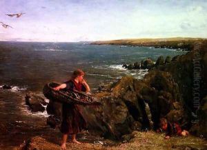 Mushroom Gatherers by James Clarke Hook