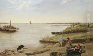 A Dutch Pedlar by James Clarke Hook