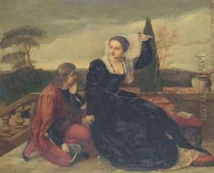 Olivia and Viola by James Clarke Hook