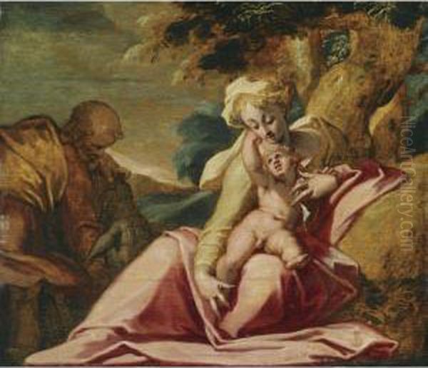 The Rest On The Flight Into Egypt - view 1