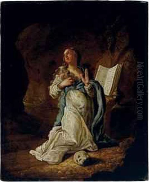 The Penitant Magdalen - view 1