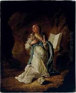 The Penitant Magdalen by Abraham Bloemaert