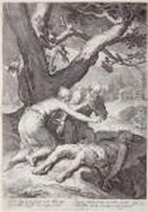 Adam Et Eve Pleurent Abel