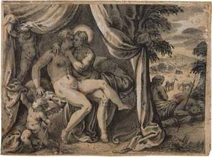 Mythological Scene (helios And Klymene) Mythological Scene (helios And Klymene)