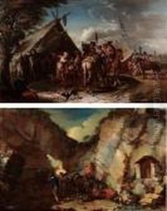Cavalieri A Una Locanda