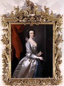 Portrait of a woman probably Elizabeth Aislabie of Studley Royal Yorkshire