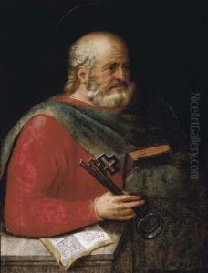Saint Peter; And Saint Paul by Abraham Bloemaert