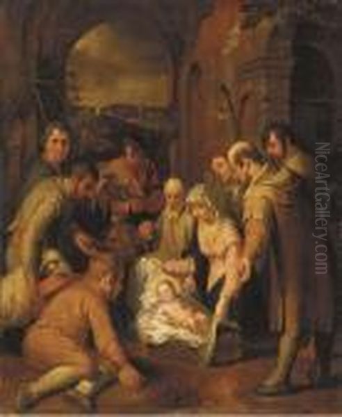 The Adoration Of The Shepherds - view 1