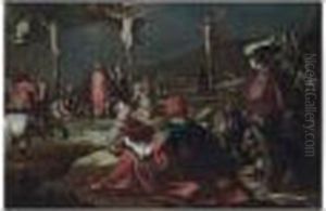 Calvary by Abraham Bloemaert