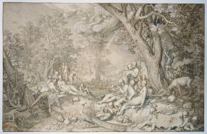 The Golden Age by Abraham Bloemaert