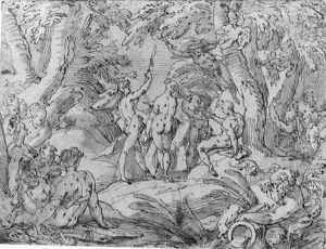 The Judgement Of Paris by Abraham Bloemaert