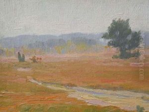 Paysage Au Ruisseau by Bernardus Johannes Blommers