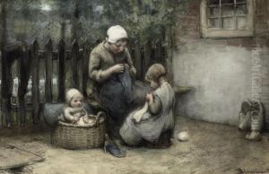 Giving Mother A Helping Hand