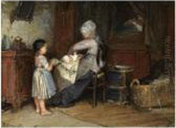 Helping Mother - view 1