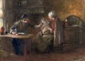 Three Generations by Bernardus Johannes Blommers