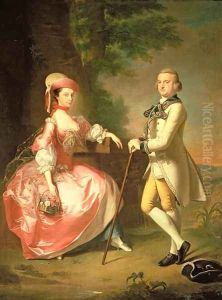 Sir John Pole 5th Baronet and his Wife Elizabeth
