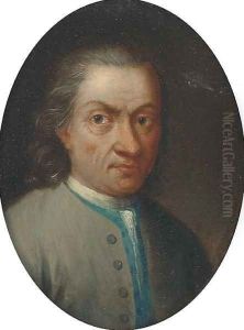 Portrait of a gentleman, small quarter-length, in a grey jacket