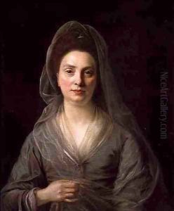 Mrs Benjamin Cole by Nathaniel Hone