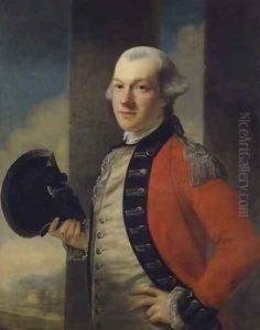 Colonel Thomas Aubrey by Nathaniel Hone