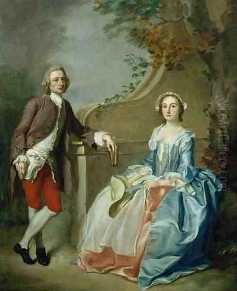 Portrait of a Gentleman and his Wife - view 1