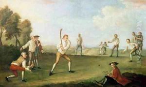 Cricket in the Artillery Ground