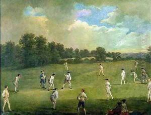 Cricket as Played in the Mary le Bone Fields