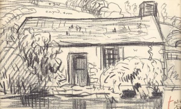 Farm House In A Landscape - view 1