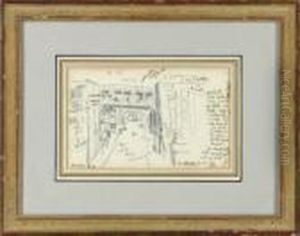 Sketch Of Manhattan Bridge