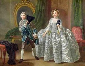 David Garrick and Mrs Pritchard in The Suspicious Husband