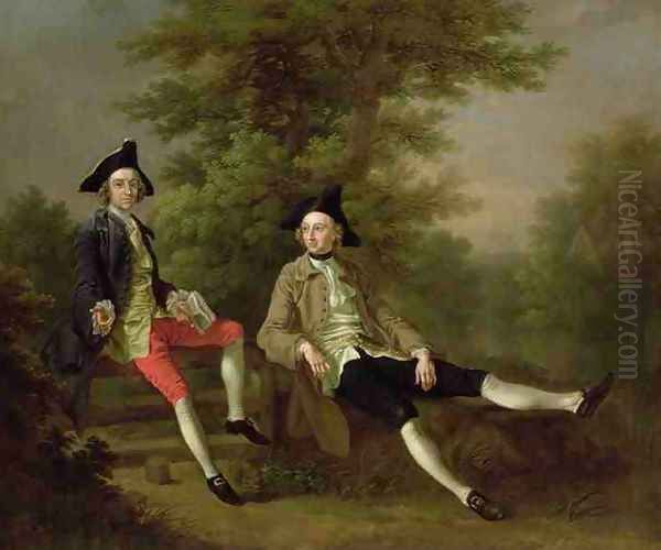 Portrait of David Garrick 1717-79 - view 1