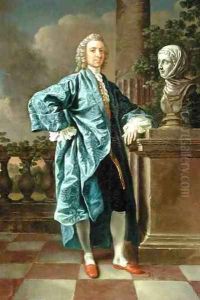 Dr Charles Chauncey MD 1706-77 by Francis Hayman