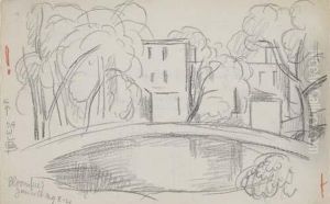 Bloomfield by Oscar Bluemner