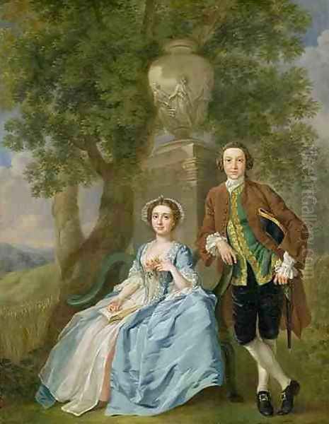 Portrait of George and Margaret Rogers - view 1