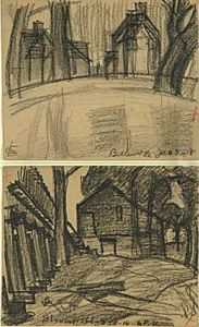 Landscapes: Five Drawings by Oscar Bluemner