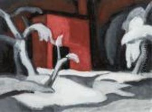 Lock, Bloomfield by Oscar Bluemner